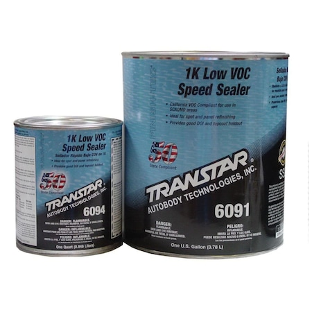 Transtar Autobody Technology 1K Low VOC Speed Sealer, Gallon 6091